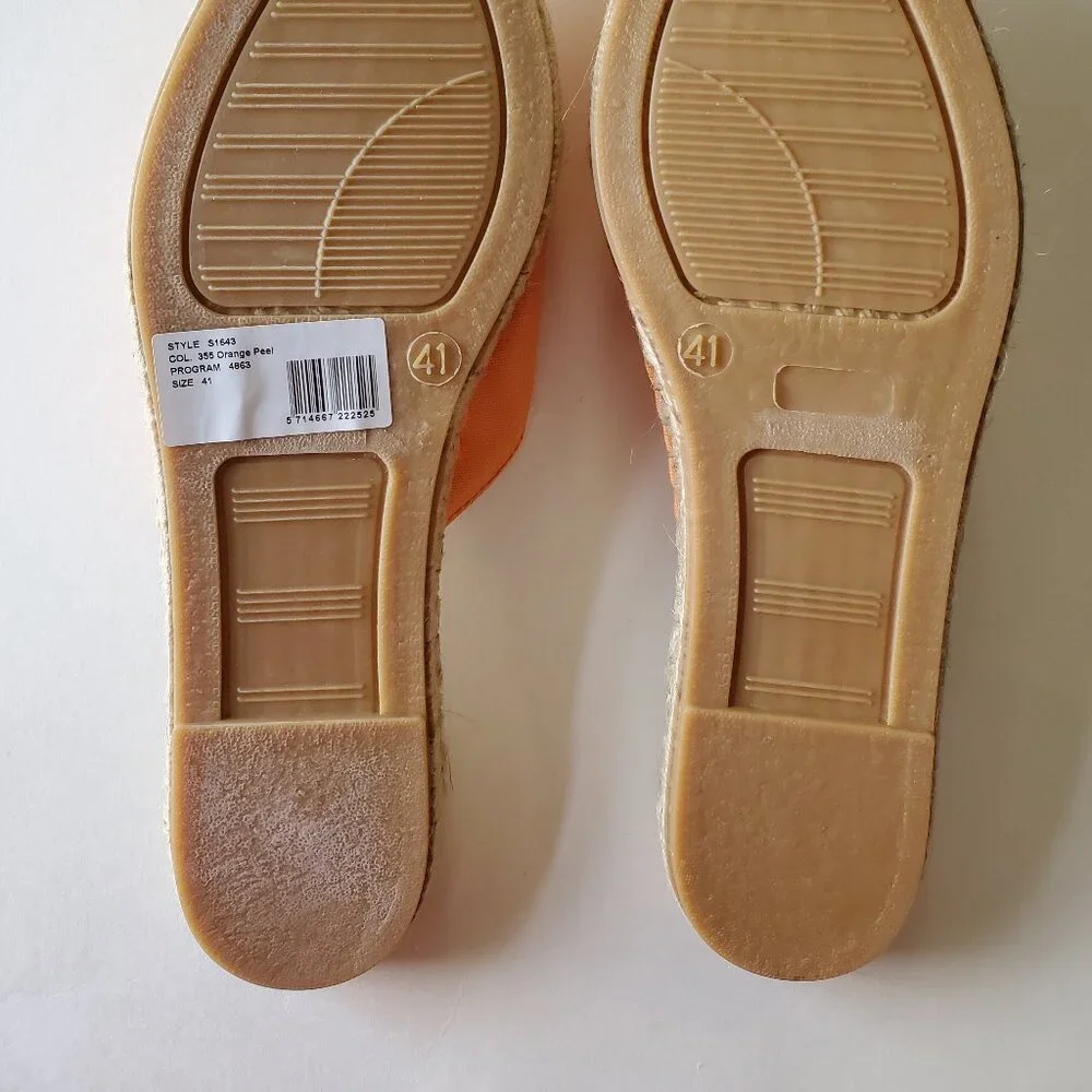 Ganni Embroidered Espadrille Slides
